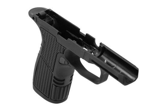 Tyrant CNC Snub Nose P365 grip module, black.